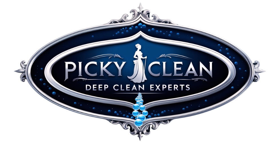 pickyclean logo, san antonio tx airbnb maid service, vacation rental cleaning services, airbnb cleaning